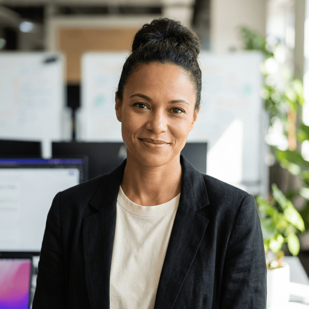 Portrait of a female small business owner